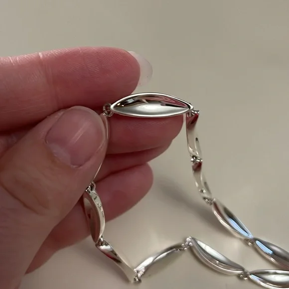 JENNY BIRD NWT Adjustable Silver Necklace - Picture 10 of 14